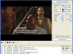 Position your subtitles against a chosen DVD.