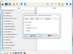 Subtitle And Video Renamer Screenshot 4