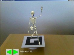 Animation example from a cal3d model.