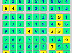 solved 9x9 board
