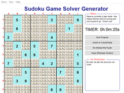 MZRG - Sudoku Solver Project