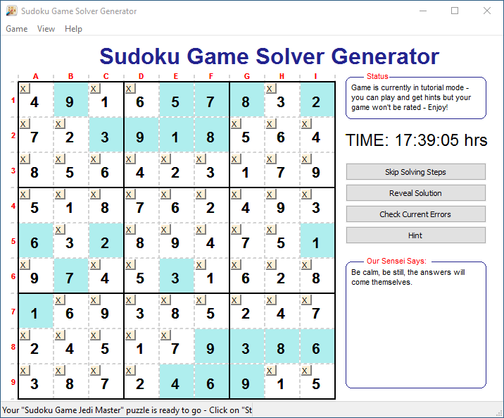 GitHub - nayanbunny/Sudoku-CSharp: Sudoku Generator, Validator and Solver  in C# Windows Forms (.net core 3.1). Game on 4x4 and 9x9 Grid with Easy,  Medium and Easy Modes.