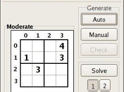 A simple grid with 2x2 boxes.