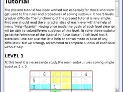 Sudoku tutorial with examples