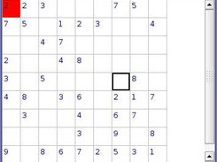 Sudoku running on Linux/GTK
