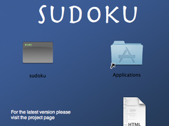 Sudoku installer (macintosh)