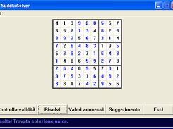 Sudoku Solver Win Screenshot 1