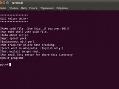 Title of program