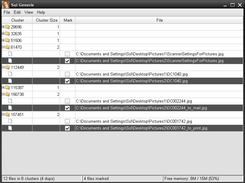 Marked files