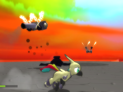 Cannon boss battle