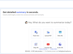 Summarify Screenshot 1