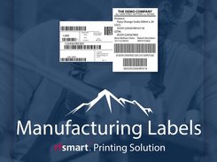 Label printing for manufacturing with Label Print for NetSuite by RF-SMART