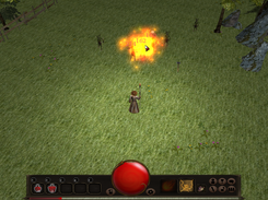 Wizard fireball