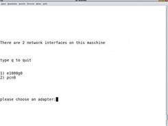 network on opensolaris Screenshot 2