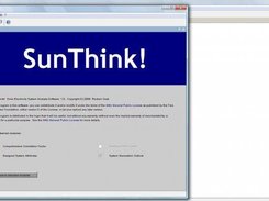 SunThink! startup console