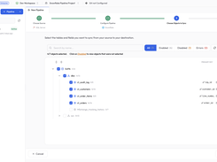 Choose Objects to Sync