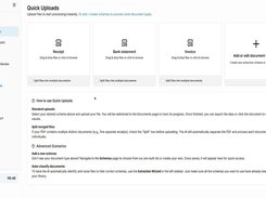 Suparse - upload documents