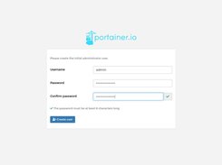Portainer running on server and accessed on mobile