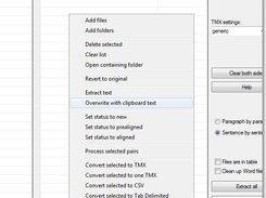 Context Menu