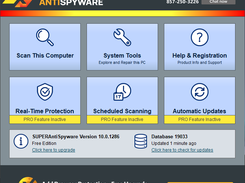 SUPERAntiSpyware Screenshot 1