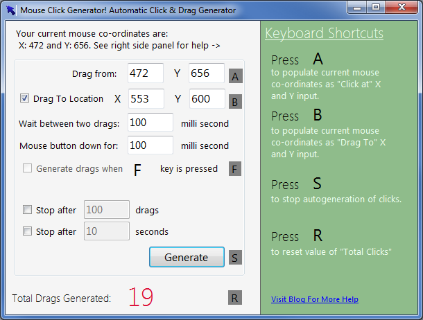 PG Auto clicker - Free Download