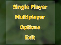 Main Menu Screen