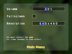 Options Menu