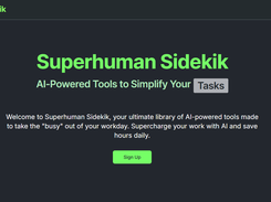 Superhuman Sidekik Screenshot 1