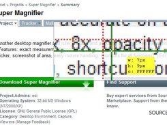 Super Magnifier in action, with activated checkpoint.