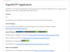 SuperPuTTY Screenshot 1