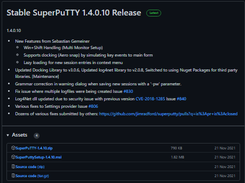 SuperPuTTY Screenshot 1