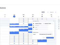SuperSaaS - Appointment schedule