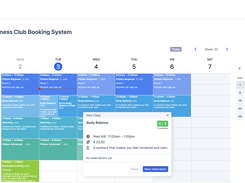 SuperSaaS - Group or Class schedule