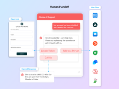Ai handoff to live chat