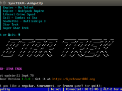 Super Star Trek Title Screen