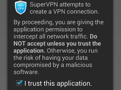 SuperVPN Screenshot 1