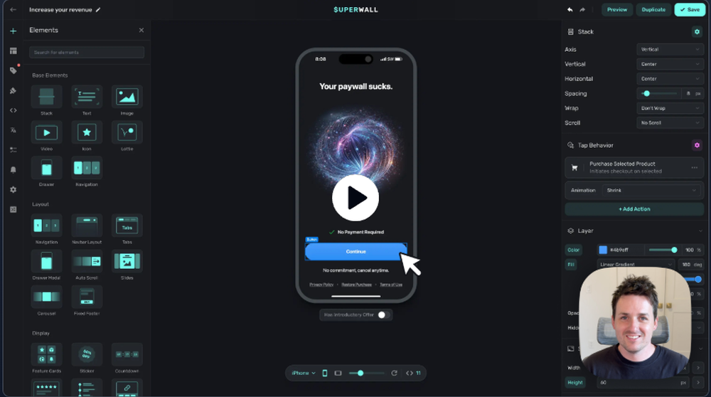Superwall Screenshot 1