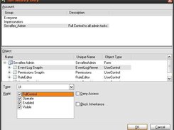 Security Entry (edit dialog)