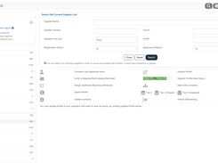 Supplier Status Console