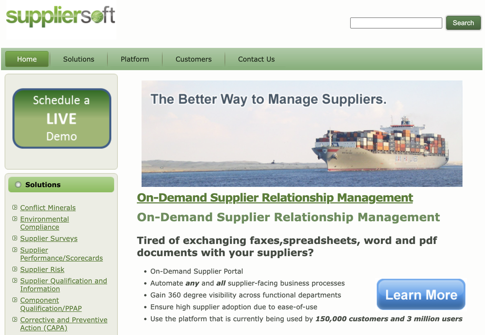 SupplierSoft Screenshot 1