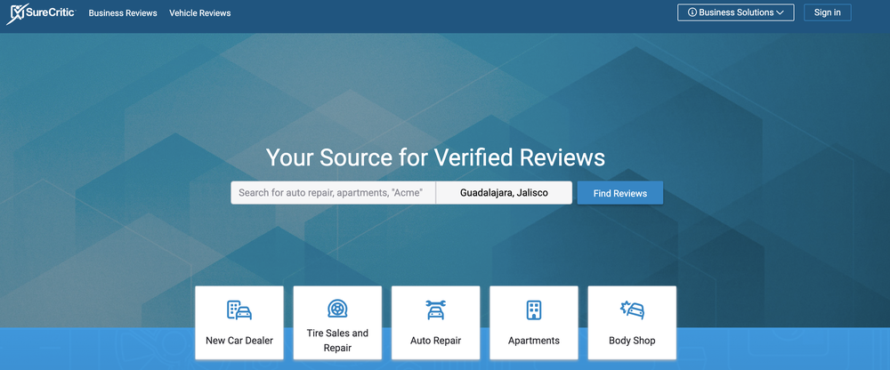 SureCritic Reviews Screenshot 1