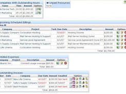 Access all accounting information from one page