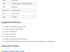 Surface Pro 7 Hackintosh Screenshot 1