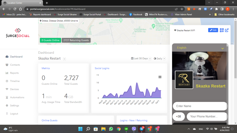 Dashboard