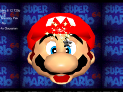 Super Mario 64 on Project64 1.6