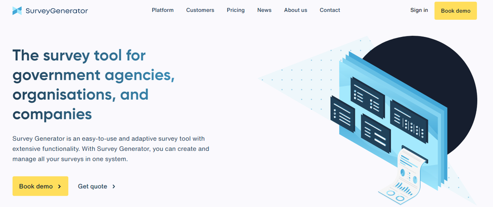 Survey Generator Screenshot 1