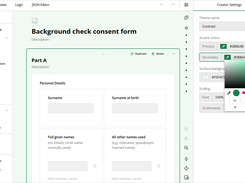 Survey Creator theming