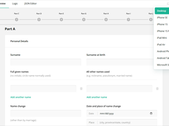 Multi-step form navigation
