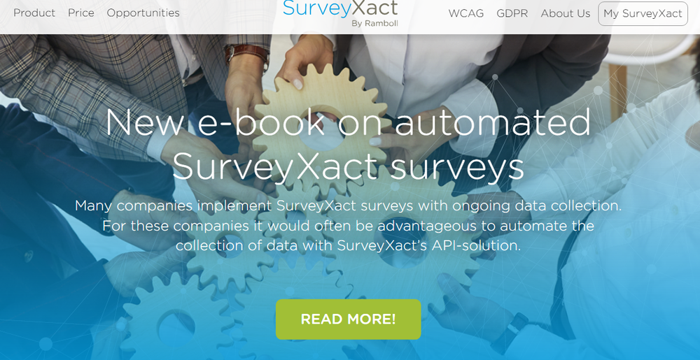 SurveyXact Screenshot 1