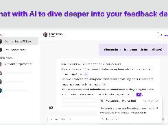 Chat about your feedback data with reliable AI